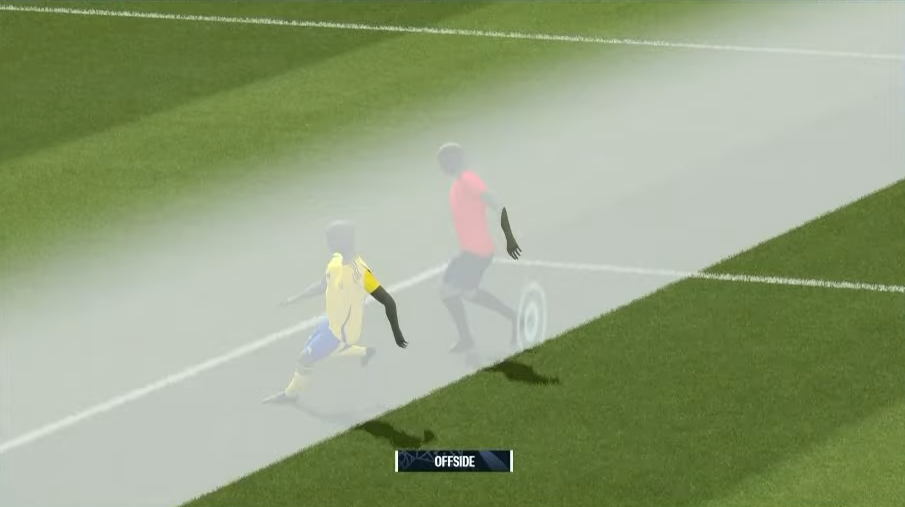 VAR指C朗手上臂突出些許。(影片截圖)