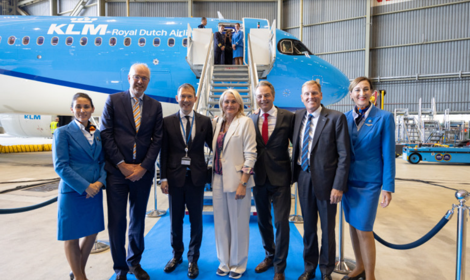 KLM接收首架A321neo。(互聯網)