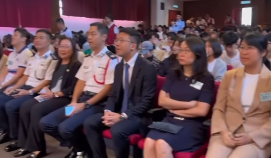 東區警區在樹仁大學舉辦內地生防騙講座(東區警區FB)