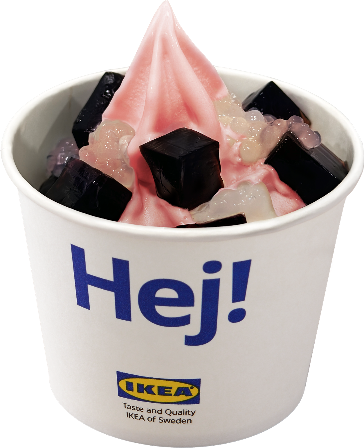 西瓜雪葩杯配西米涼粉 HKD$ 16