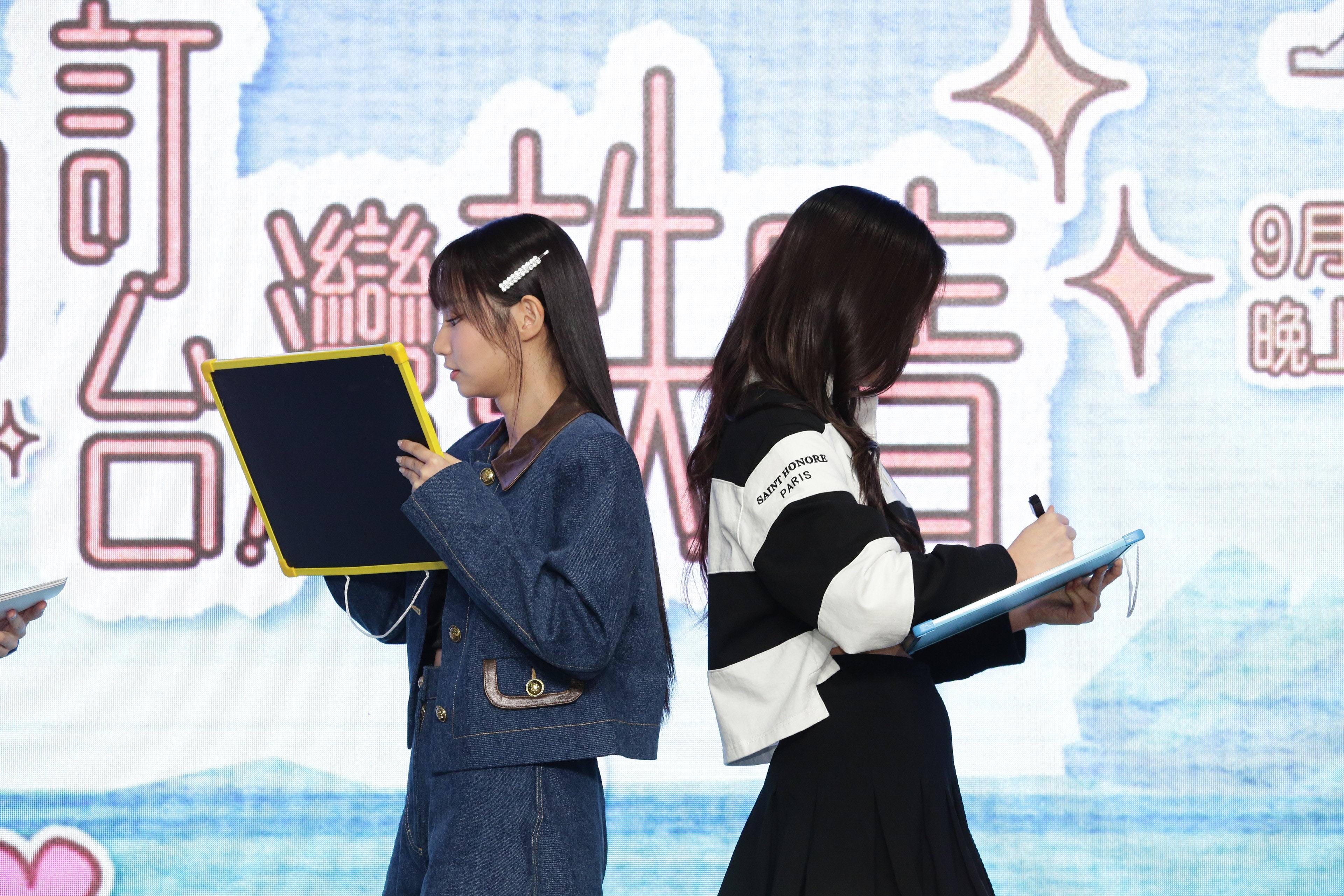 Day與Candy在會上率先透露節目內容,又大爆對方鏡頭下的生活習慣。