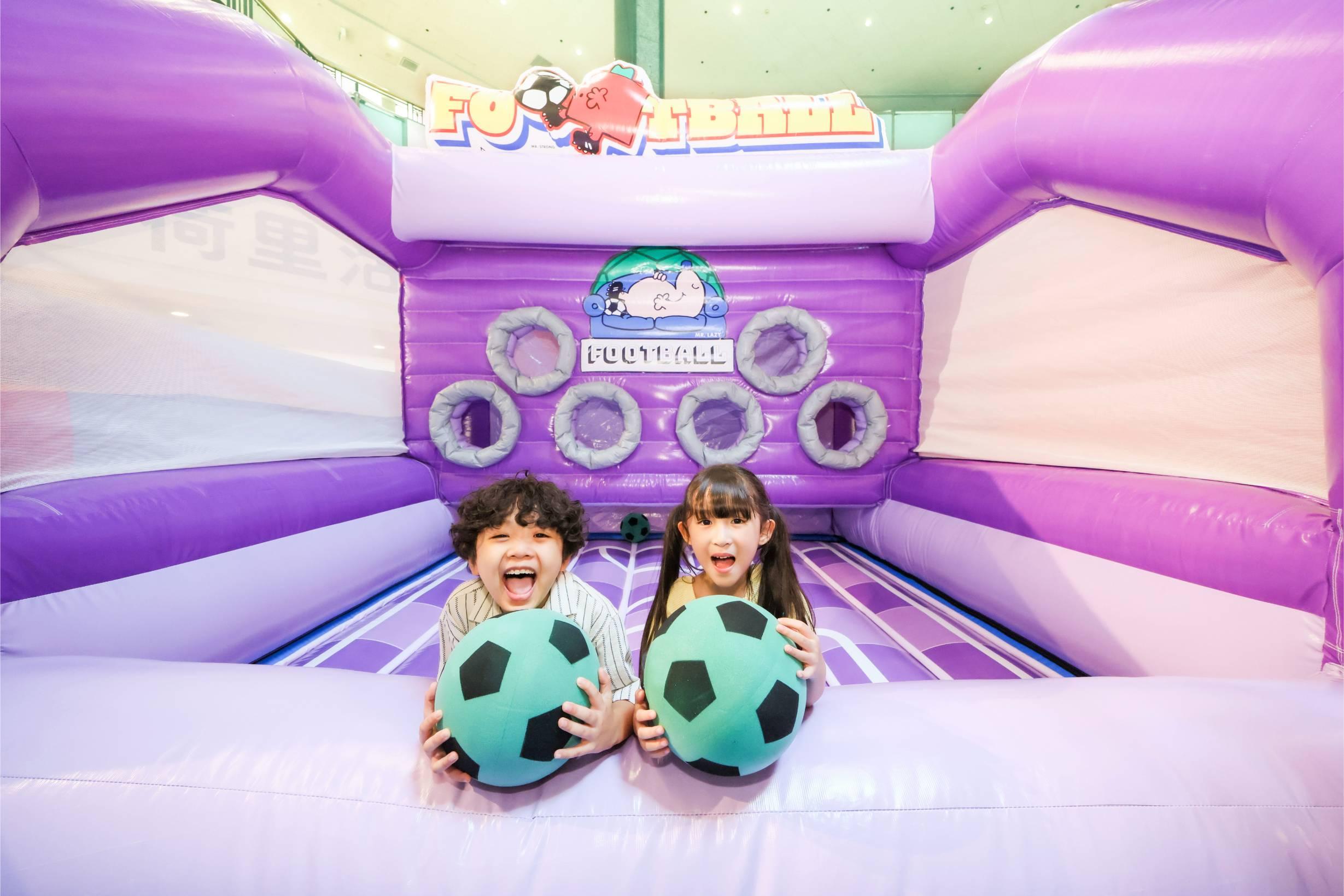 商場充氣城堡|荷里活廣場 Mr. Men Little Miss 迷你運動會