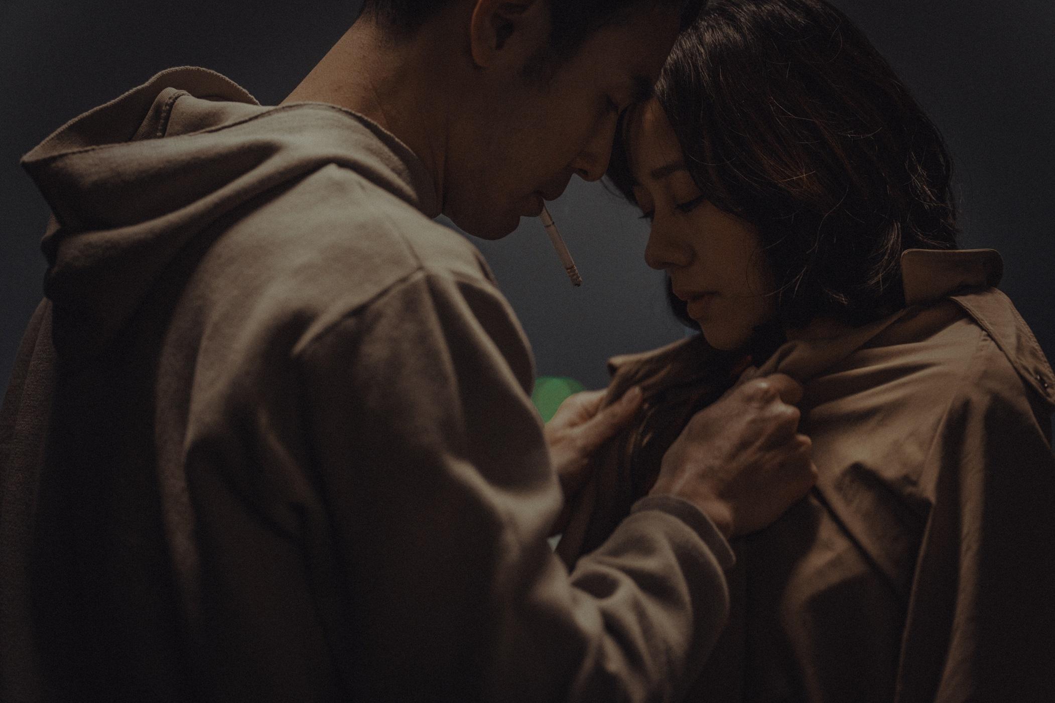 阮經天與林嘉欣在《愛情城事》合作。