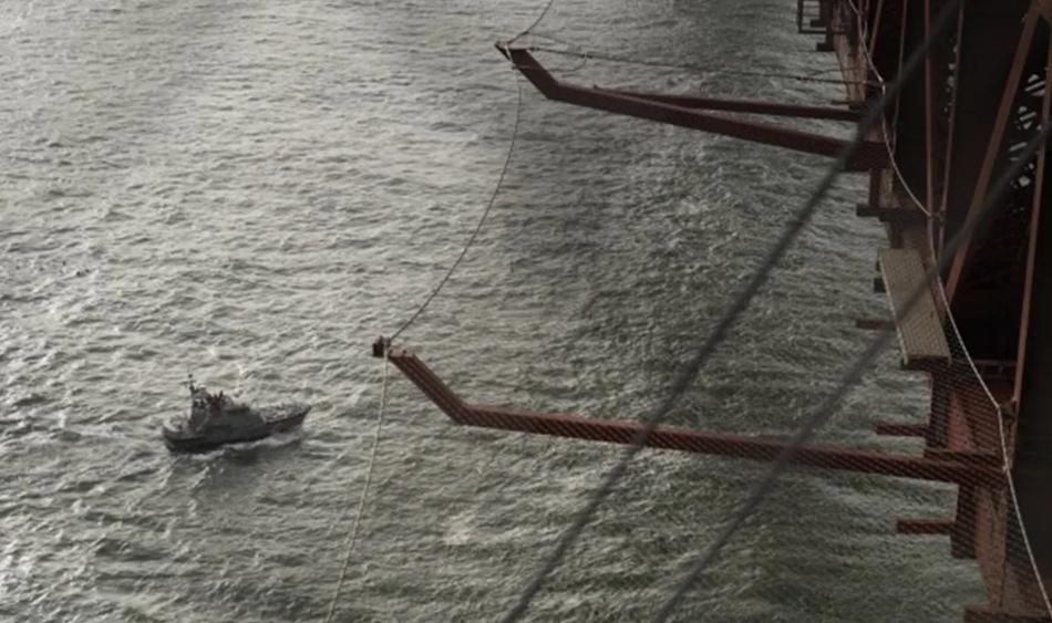 金門大橋管理局表示,2024年截止目前,金門大橋僅發生4宗自殺死亡的事件。(X)