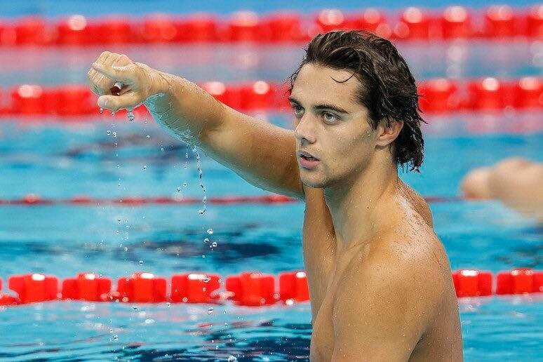 Thomas Ceccon在上周三(7月31日)未能晉身200米背泳決賽。(X)