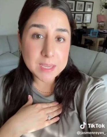 Jasmen Reyes拍攝影片將成功退費的過程、心得分享到TikTok。(網上圖片)