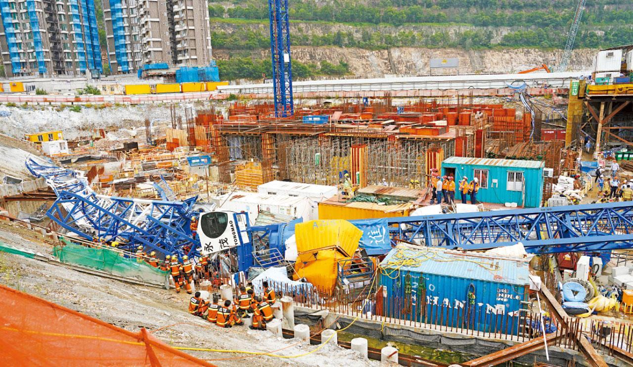 同屬興聯集團的「精進建築」涉及前年安達臣地盤3死工業意外。(資料圖片)