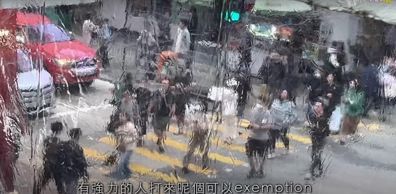 網上熱話|片中阿Paul話「睇唔慣」近年工作變成「人治」。(網片截圖)