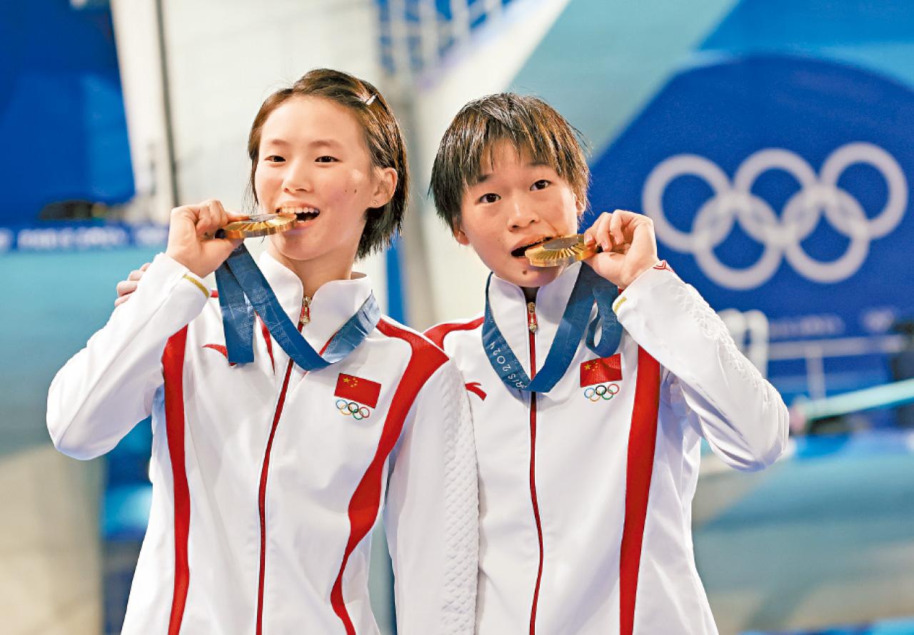 國家隊奧運選手 陳芋汐 全紅嬋 夢之隊