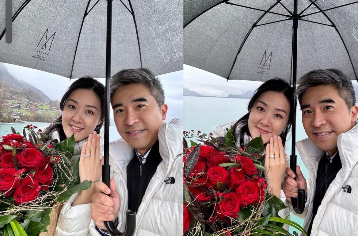 徐緣精心揀選喺瑞士旅行時求婚,鍾溥敏 口震震答應