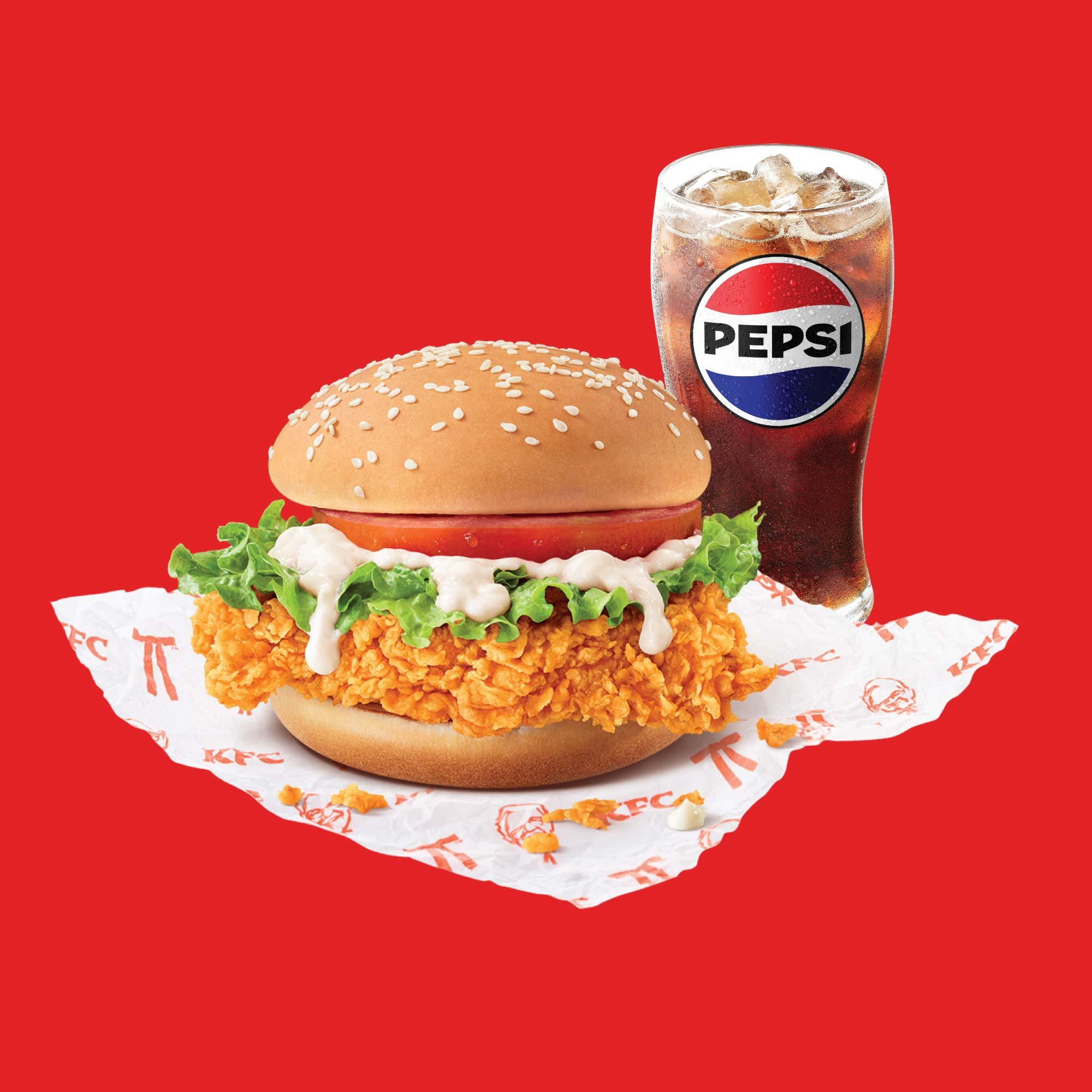 第二週優惠:巴辣雞腿包配汽水(中) 優惠價:$25