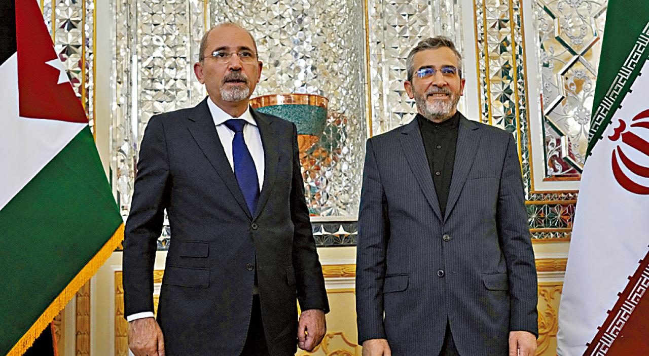 約旦外長 薩法迪 伊朗代理外長 卡尼