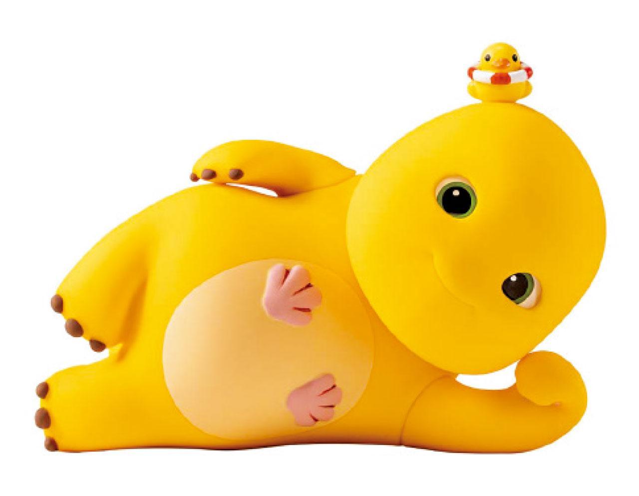 內地人氣卡通人物「奶龍」。(資料圖片)