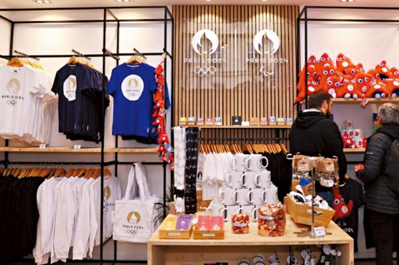 巴黎奧運 紀念品 中國製造