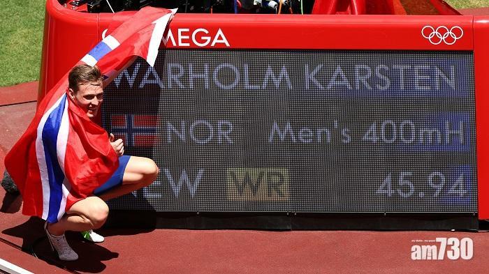 兩大世一跨界別對決 鳥人杜彭迪斯與華漢姆賽100米