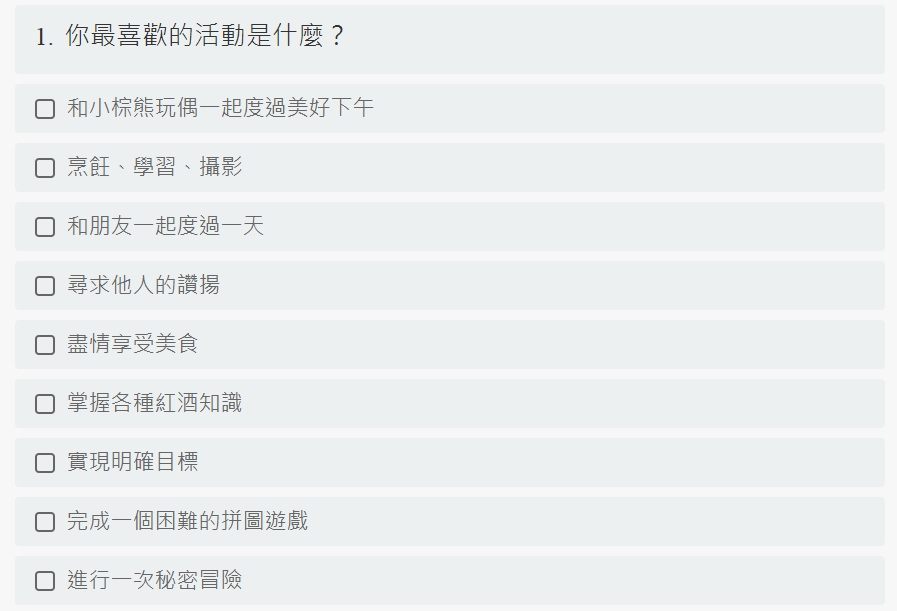 Chiikawa心理測驗