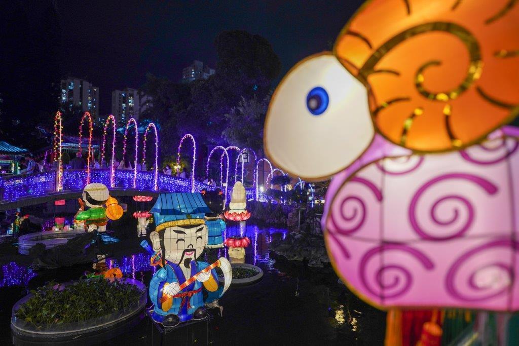 嗇色園黃大仙祠綵燈節