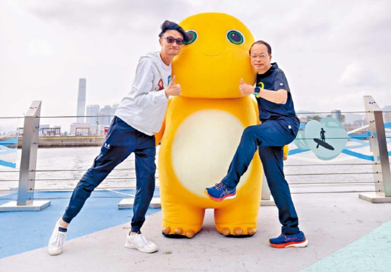 內地人氣卡通人物「奶龍」。(資料圖片)