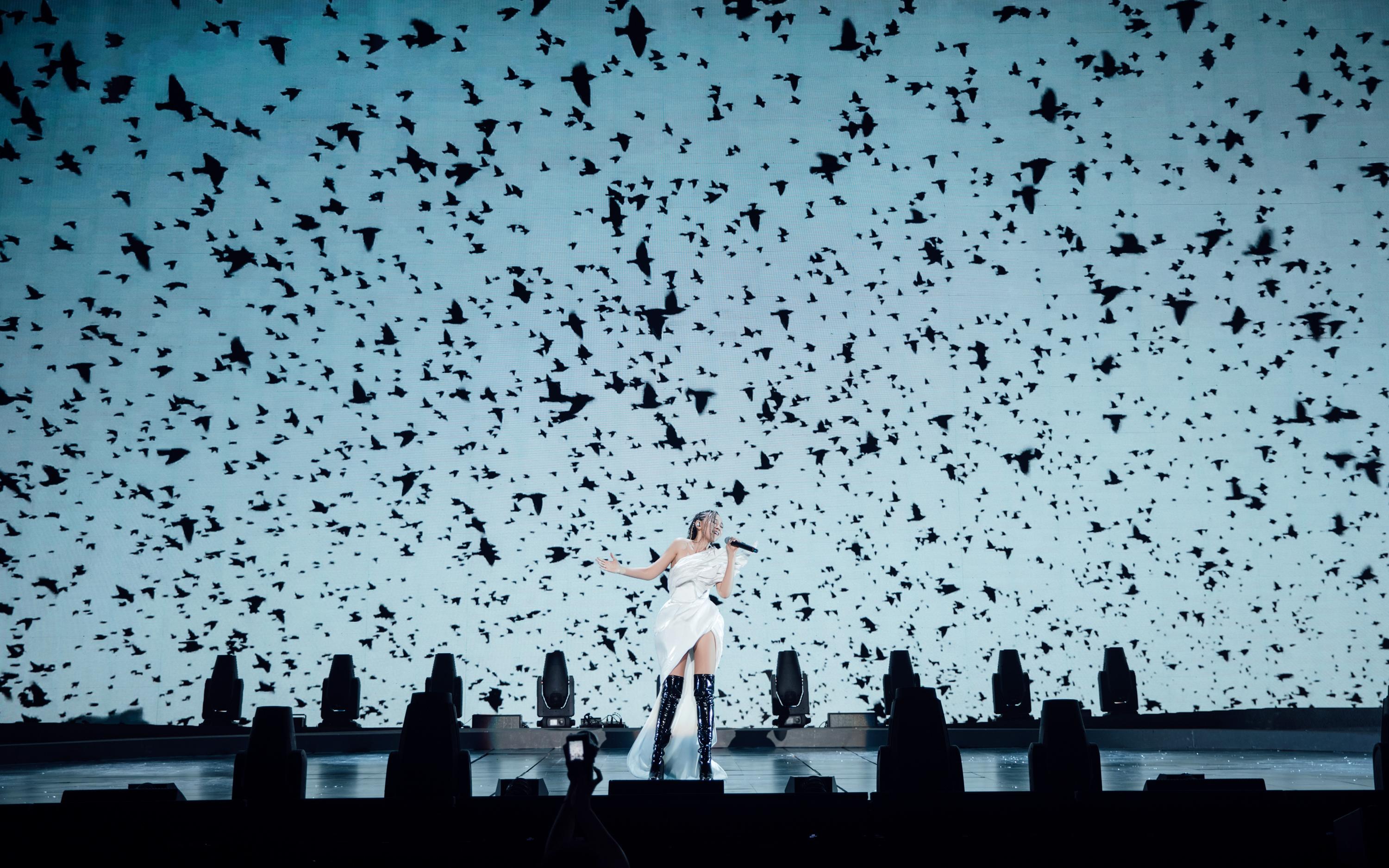 AGA今次深圳站在能容納9000人的場館內演出。