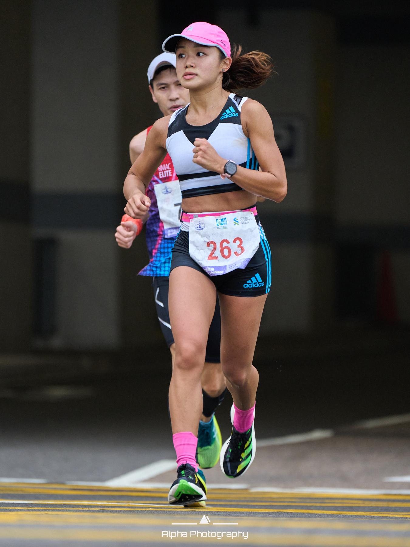 三項鐵人前港隊代表司徒兆殷。(司徒兆殷fb圖)