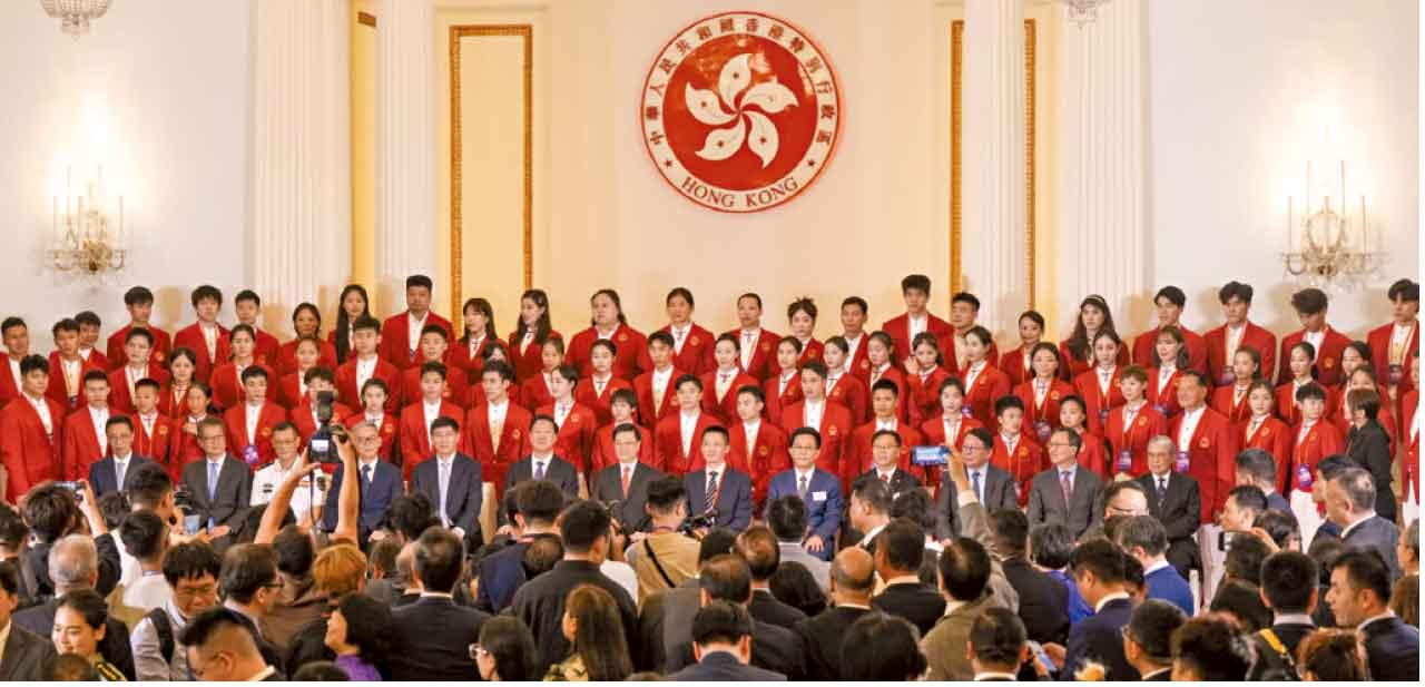 國家隊運動員訪港