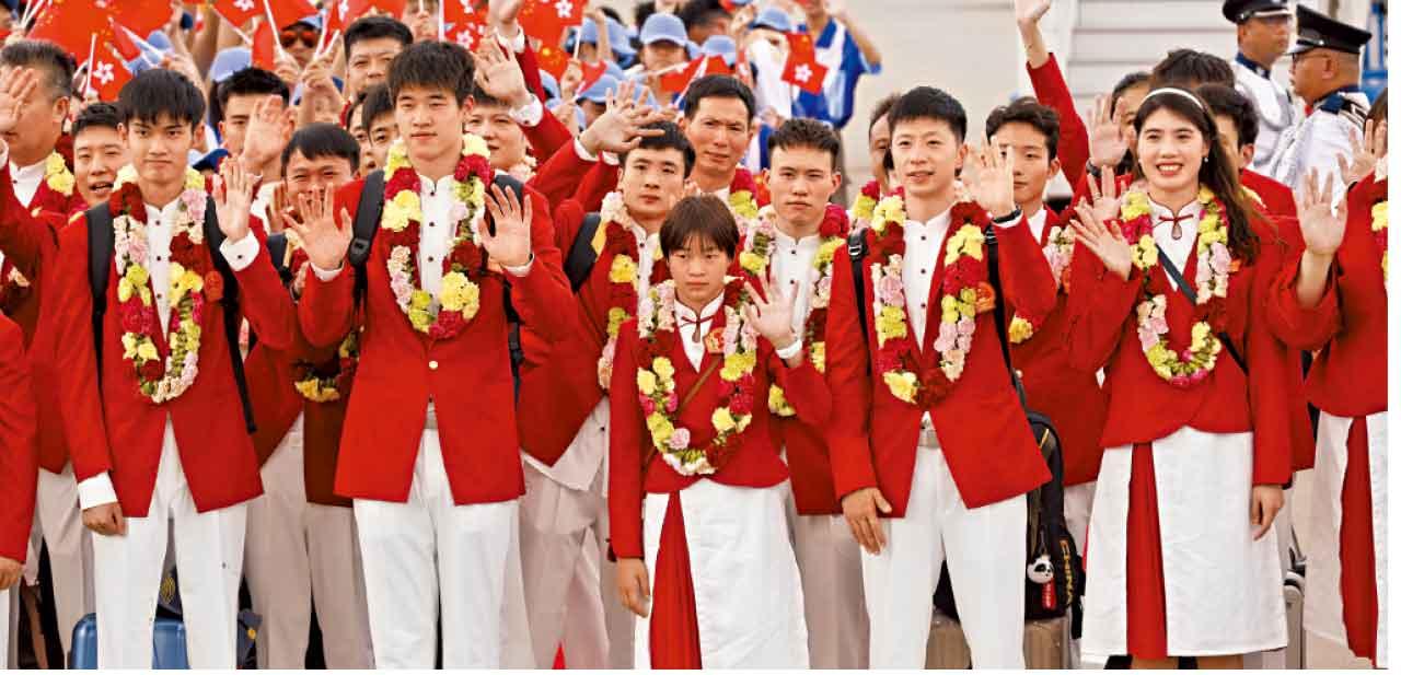 國家隊運動員訪港