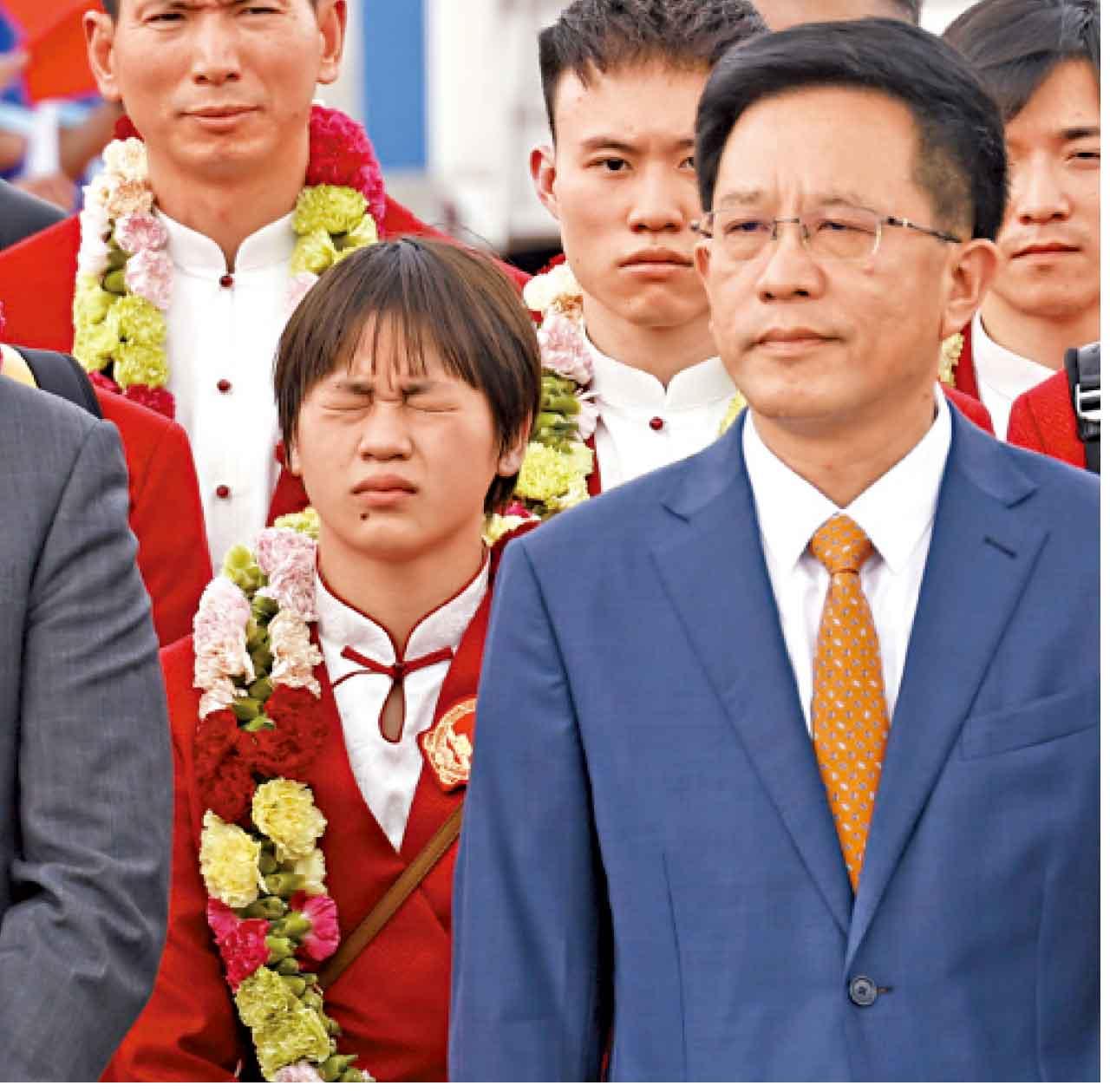 國家隊運動員訪港