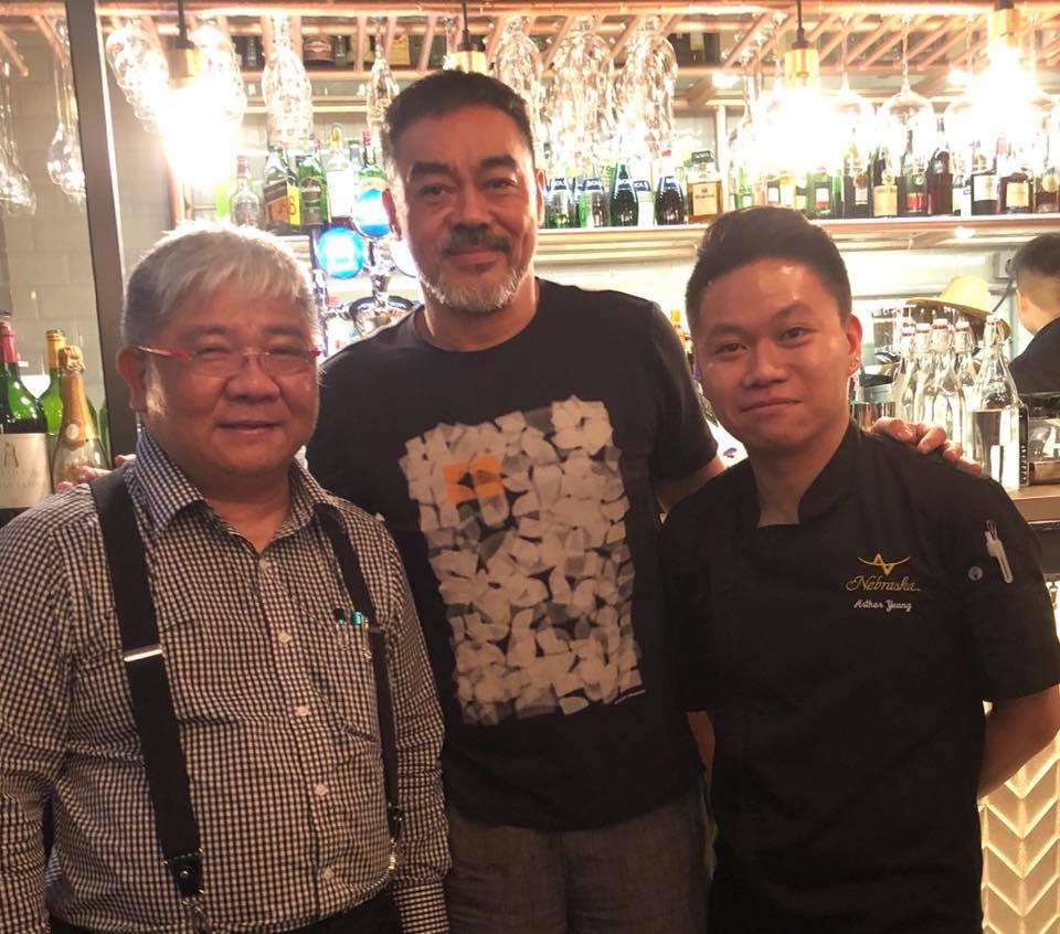 藝人劉青雲亦曾光顧。(Nebraska fb圖)