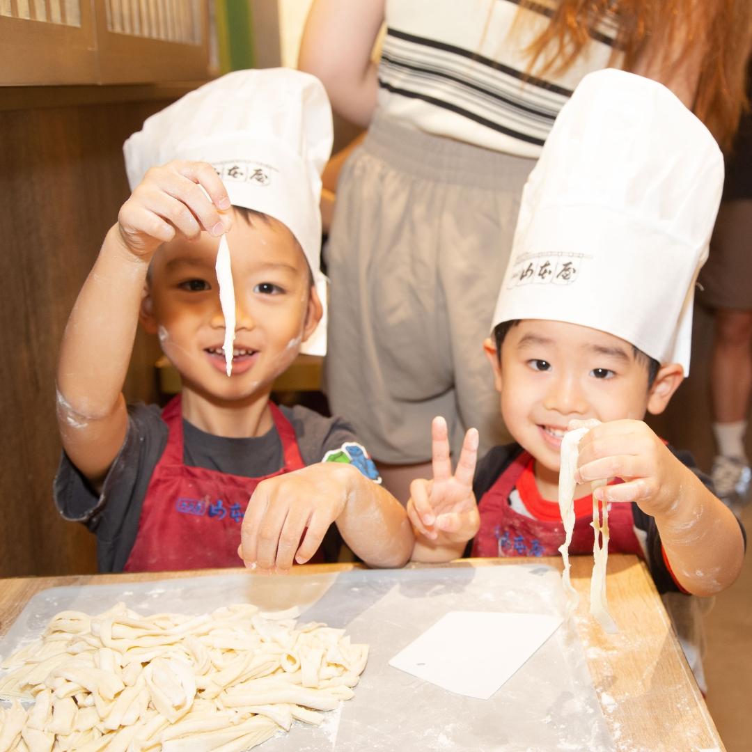 暑假職業體驗活動|烏冬師傅