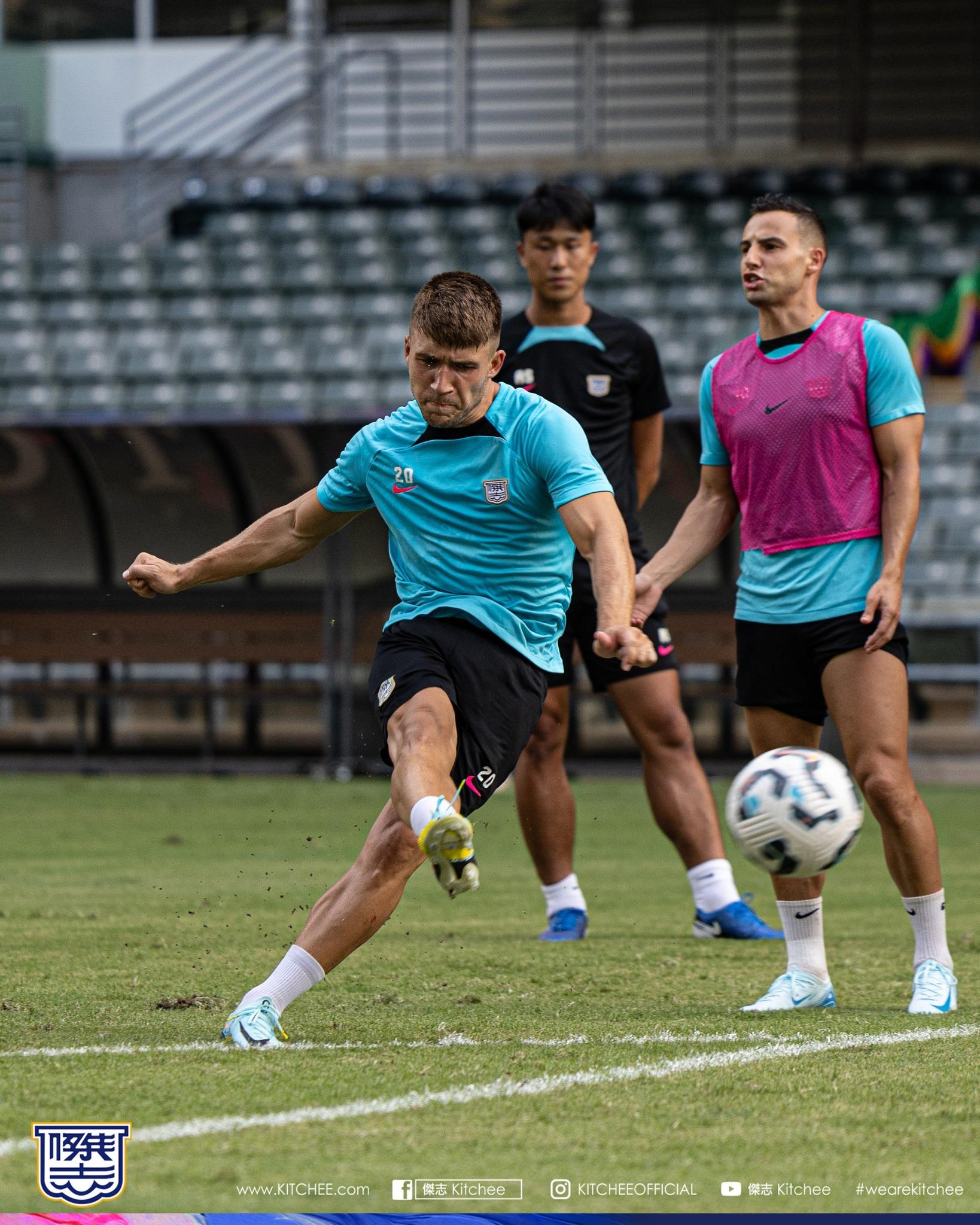 傑志對馬體會友賽基沙文缺陣(傑志facebook圖片)