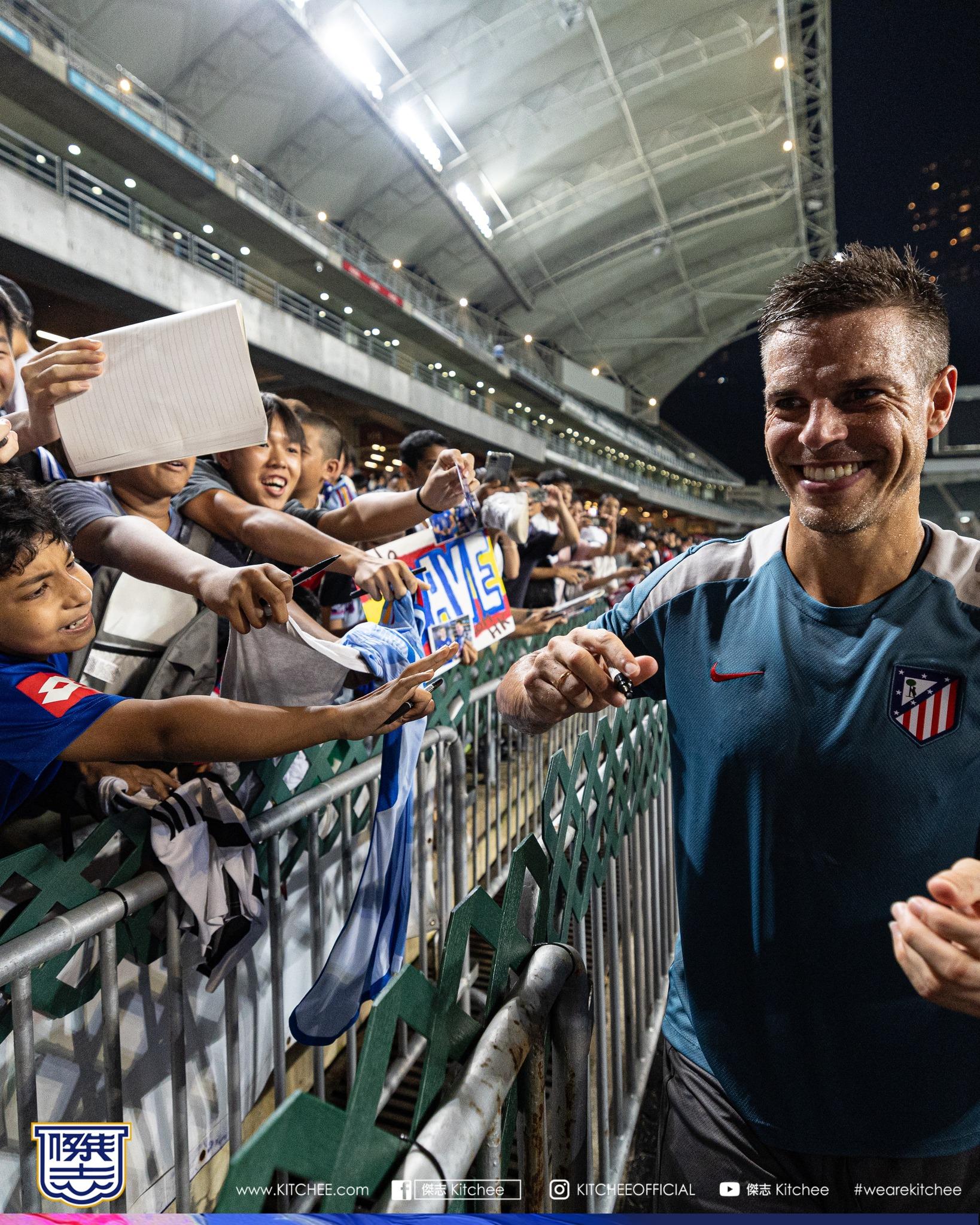 傑志對馬體會友賽基沙文缺陣(傑志facebook圖片)