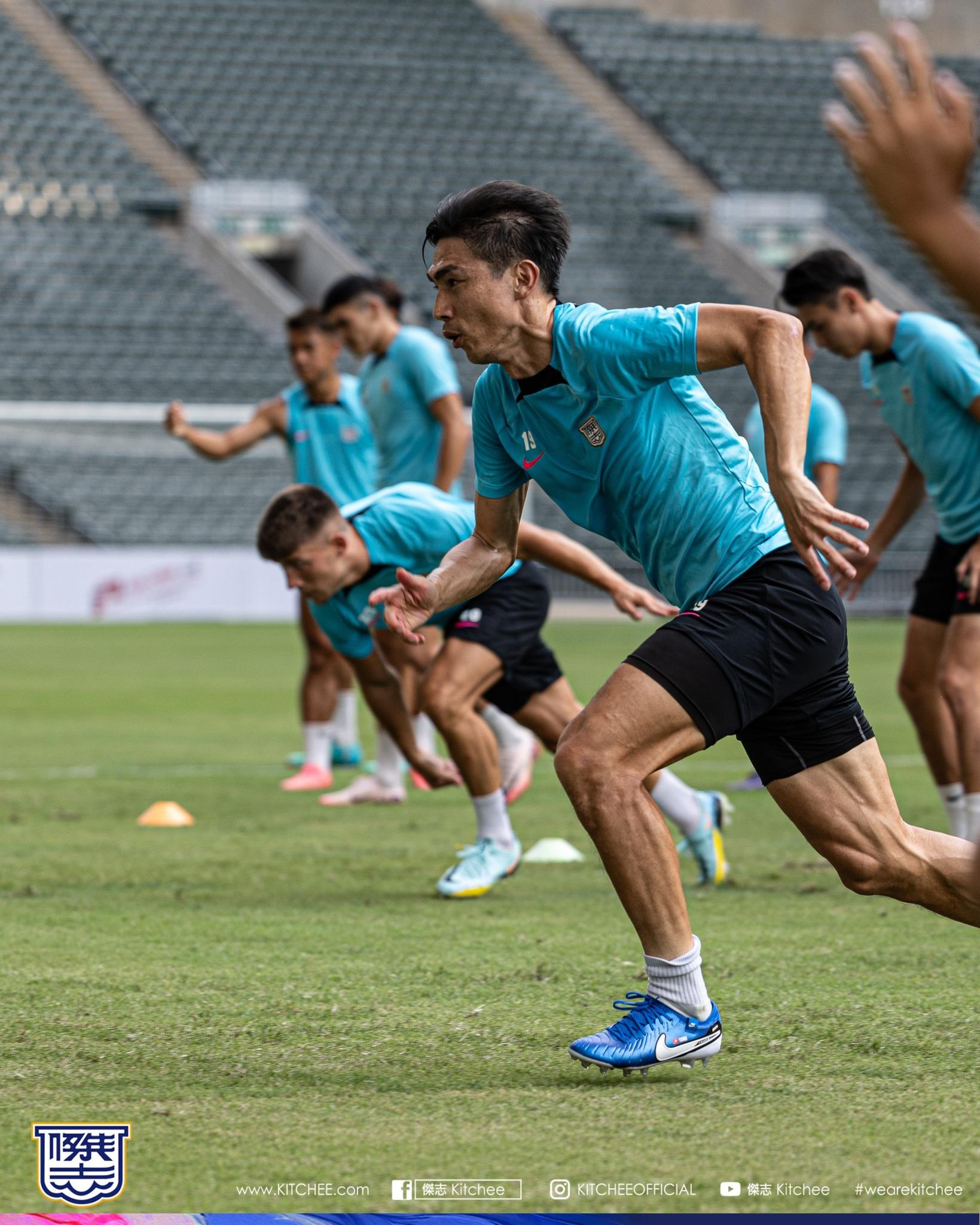 傑志對馬體會友賽基沙文缺陣(傑志facebook圖片)