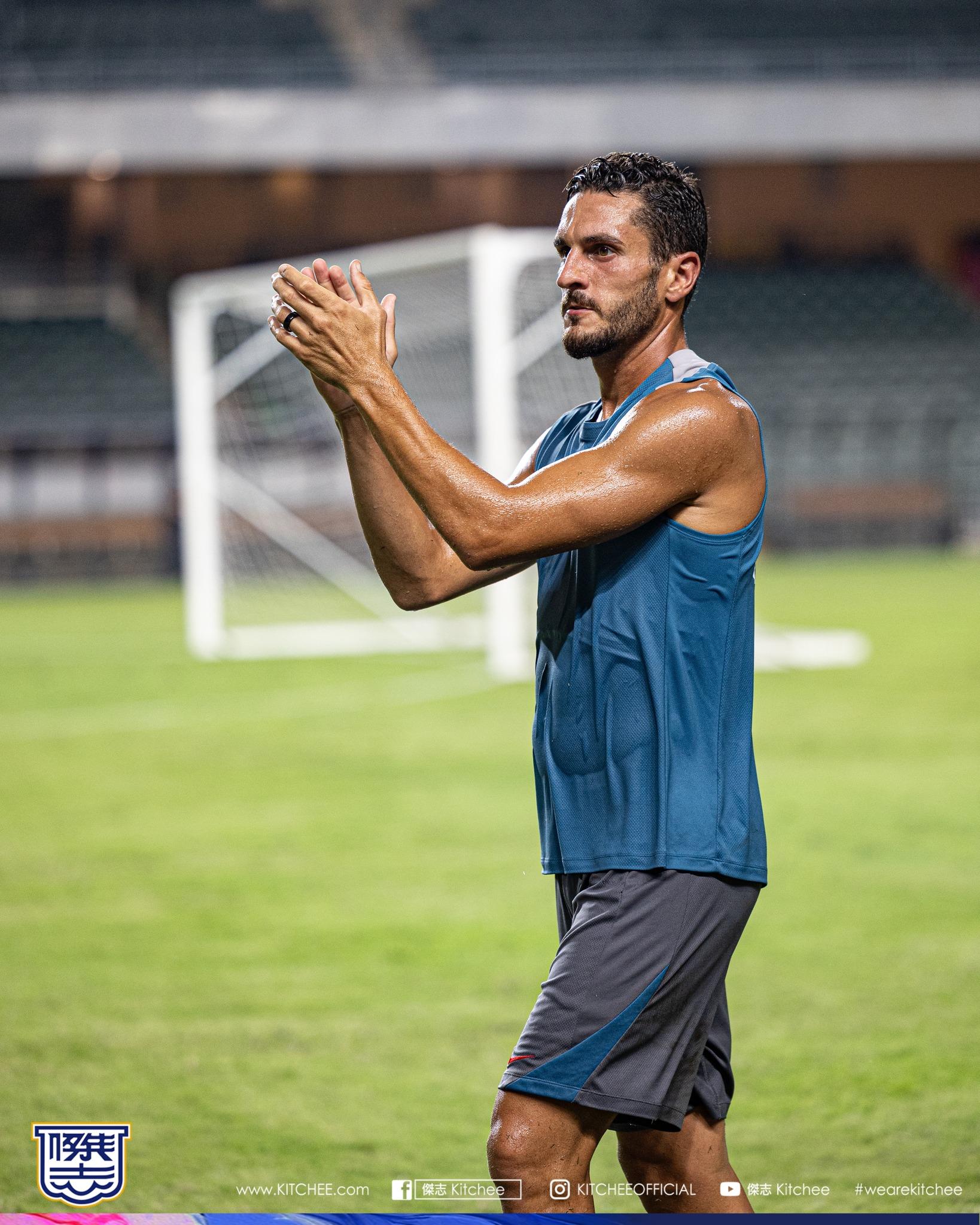 傑志對馬體會友賽基沙文缺陣(傑志facebook圖片)