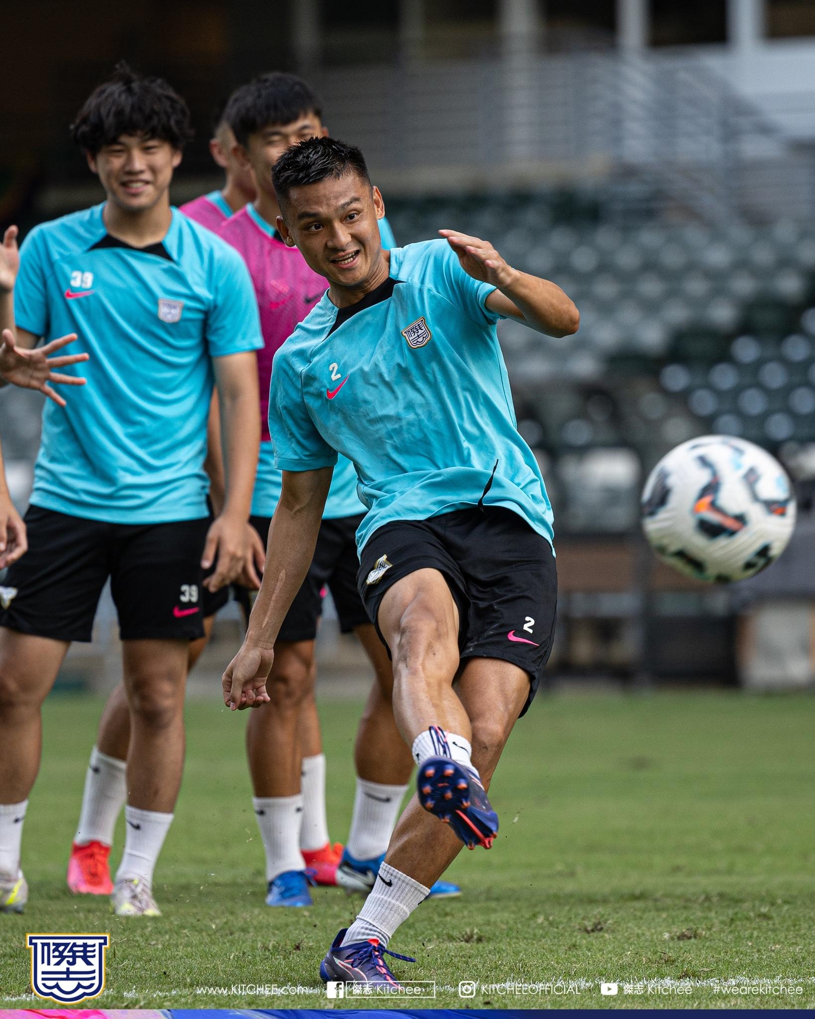 傑志對馬體會友賽基沙文缺陣(傑志facebook圖片)