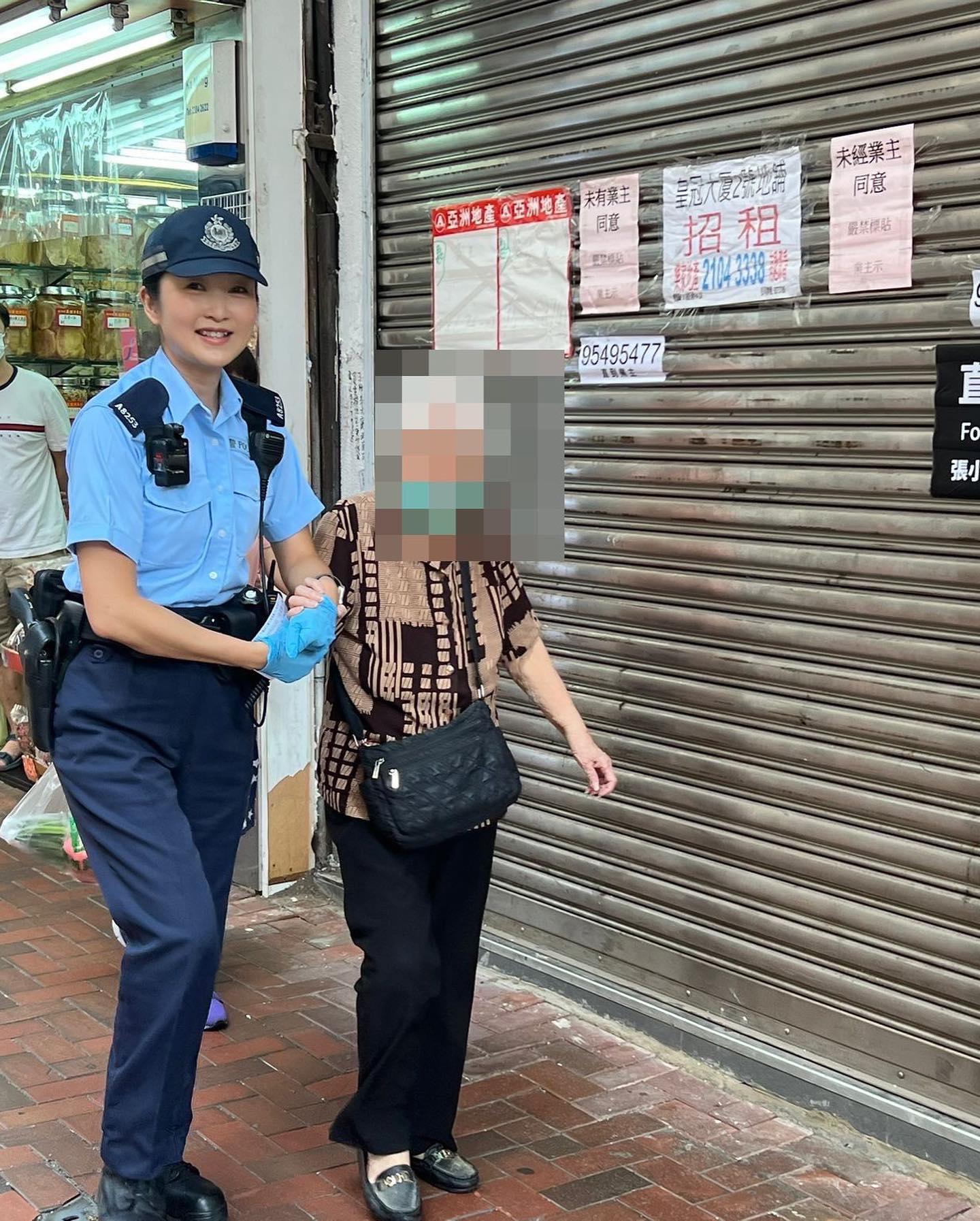 東區警區在社交平台分享兩宗事件,並稱前線人員專業表現,展示警隊保護市民承諾