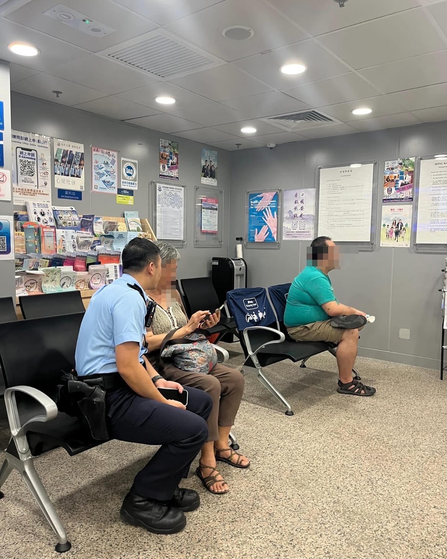 東區警區在社交平台分享兩宗事件,並稱前線人員專業表現,展示警隊保護市民承諾