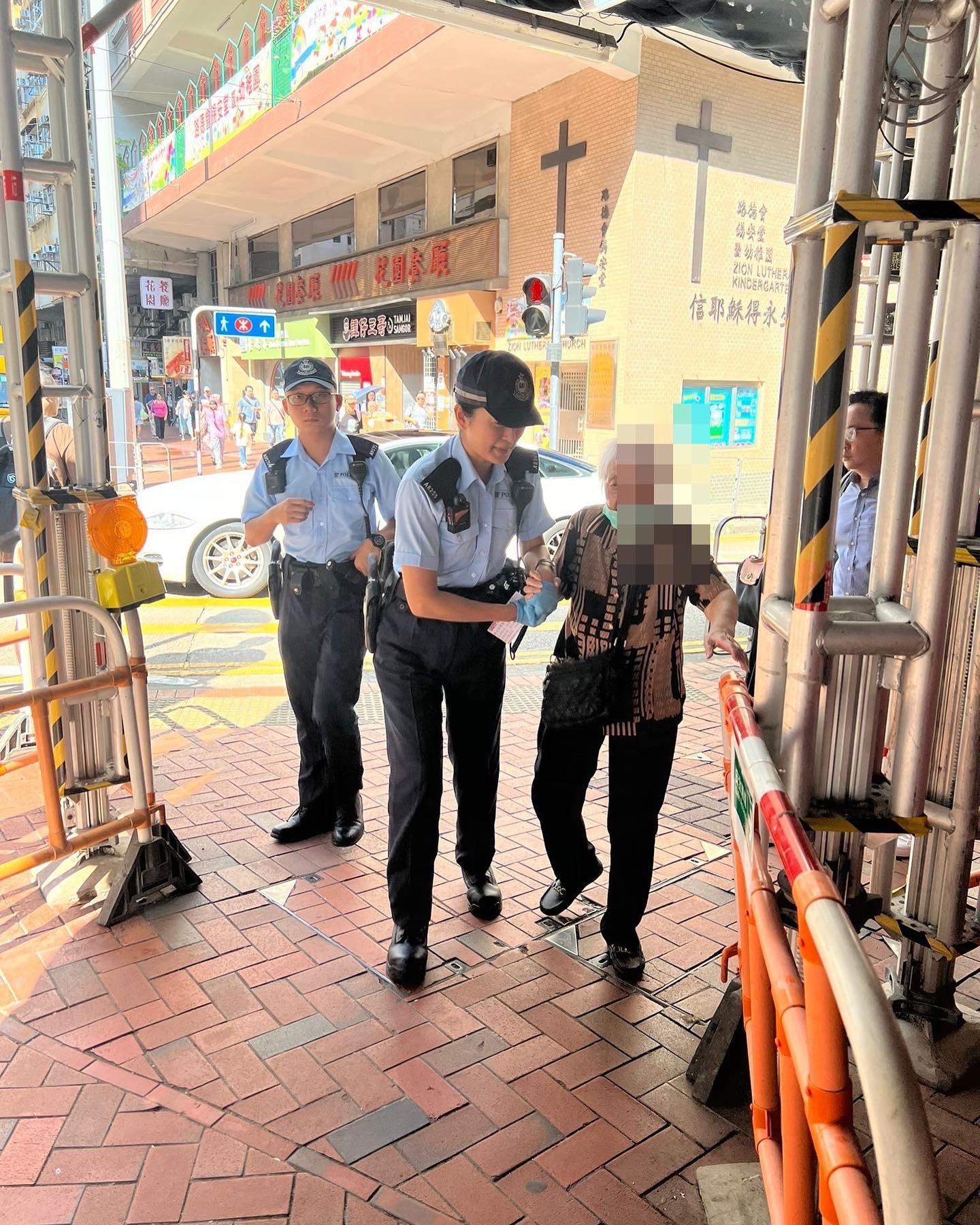 東區警區在社交平台分享兩宗事件,並稱前線人員專業表現,展示警隊保護市民承諾