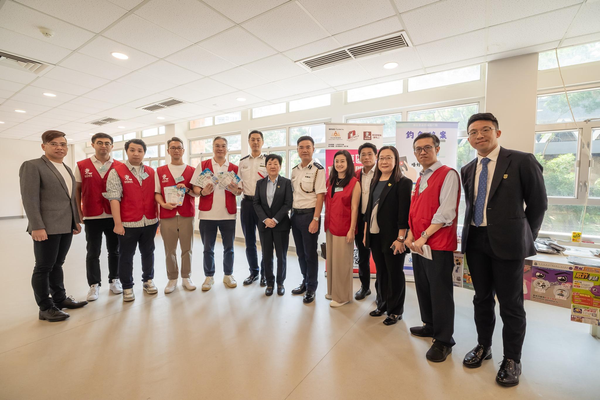 東區警區在樹仁大學舉辦內地生防騙講座(樹仁大學新傳網)
