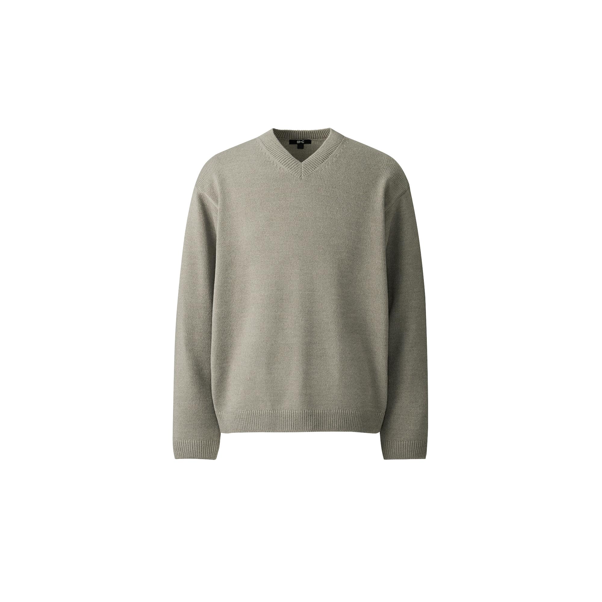 寬鬆V領針織衫 HK$299