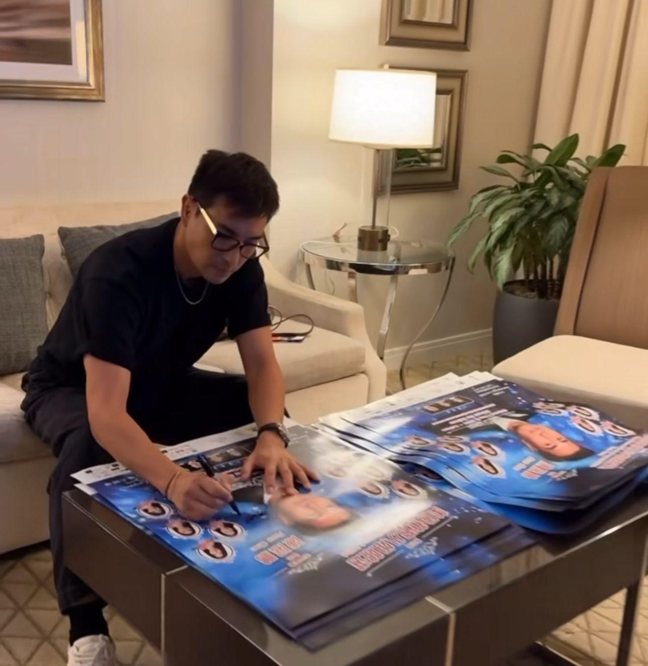 身在紐約的陳展鵬,近日更新IG。