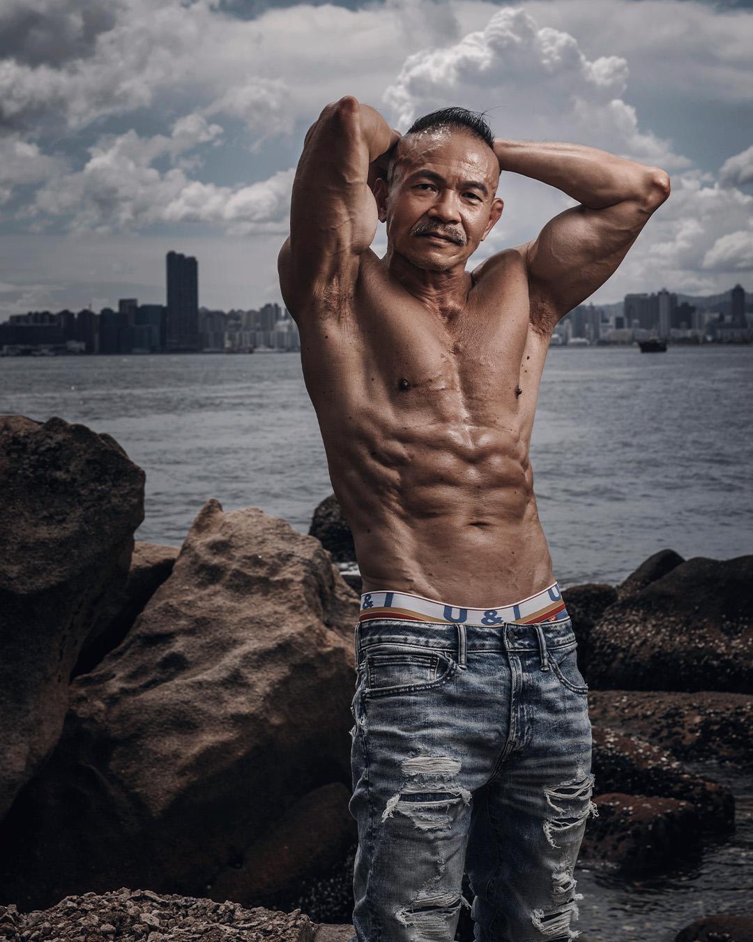 5號 黃志明(Daniel) 職業︰體能教練 三圍:40/31/38|我推的野男LIVE!野男入圍名單