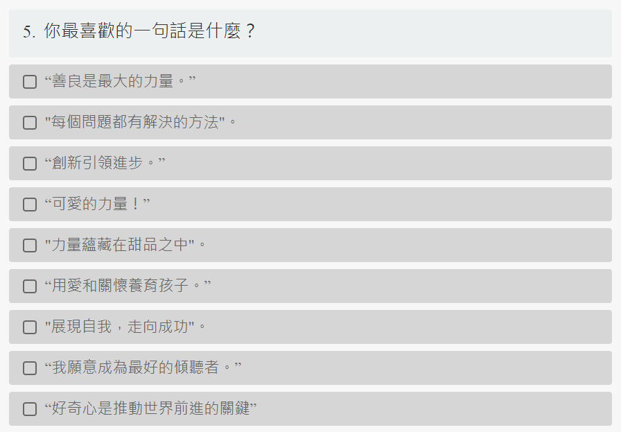 Chiikawa心理測驗