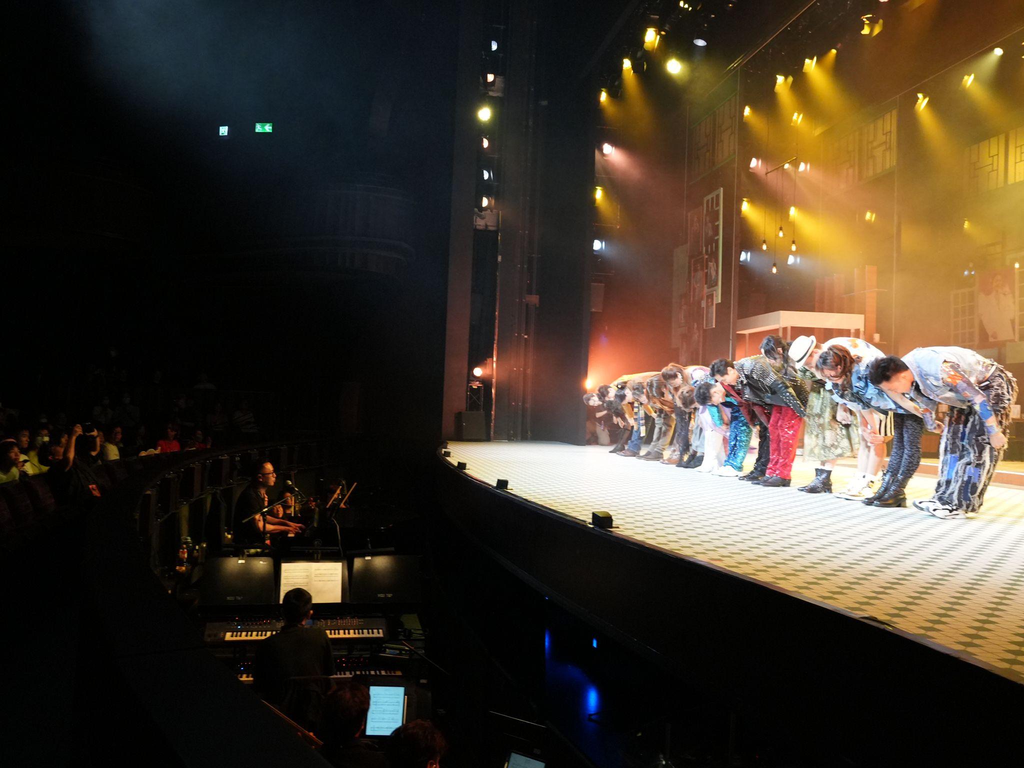 音樂劇 《為你鍾情》台下觀眾反應熱烈。