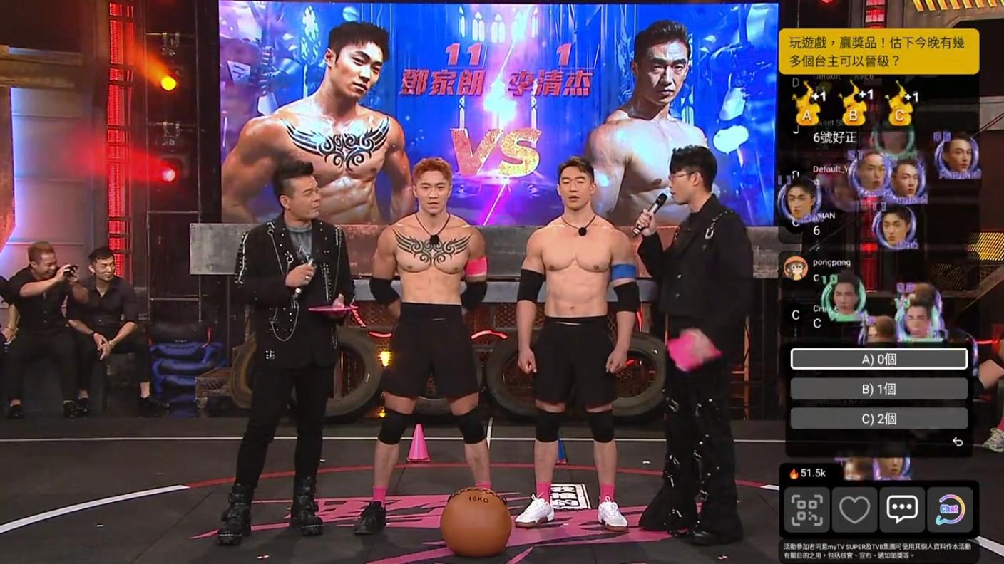 11號「激凸Chilam」26萬熱度再成票王 1號「魔鬼筋肉男」靠fans復活