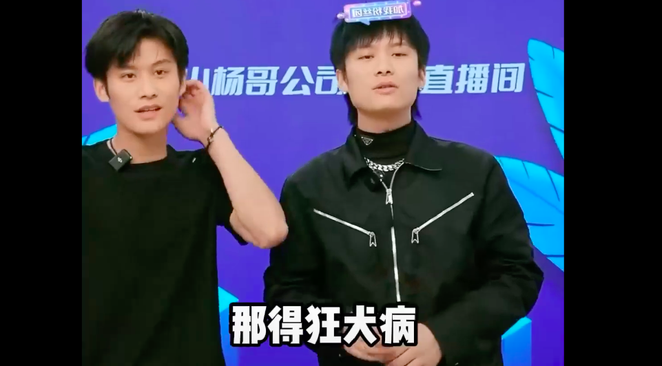 內地帶貨網紅「瘋狂小楊哥」同孖生阿哥「大楊哥」