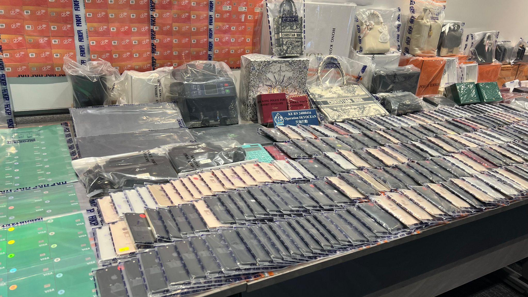 警方搗破跨國賭博集團拘12人 5個月收受2.5億元賭款