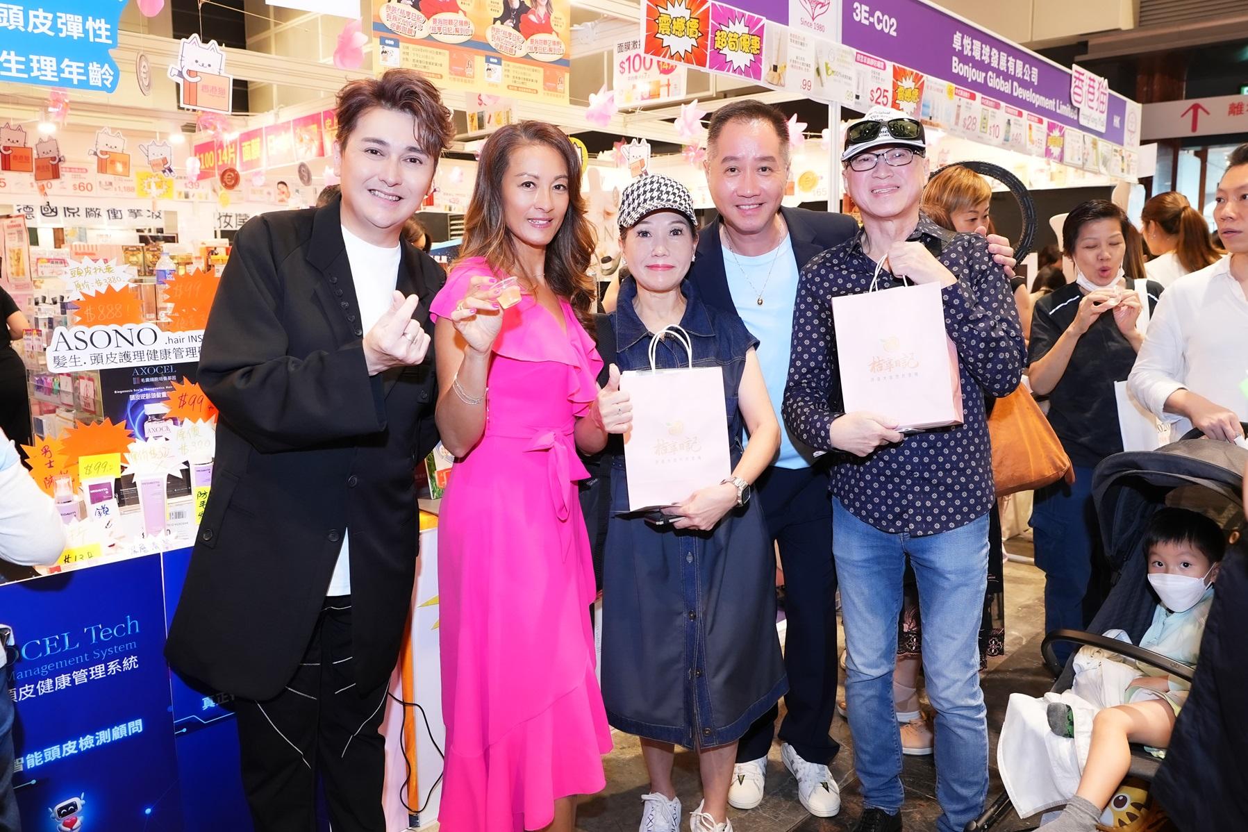 歐信希成為健康飲品皙顏美星級用家。