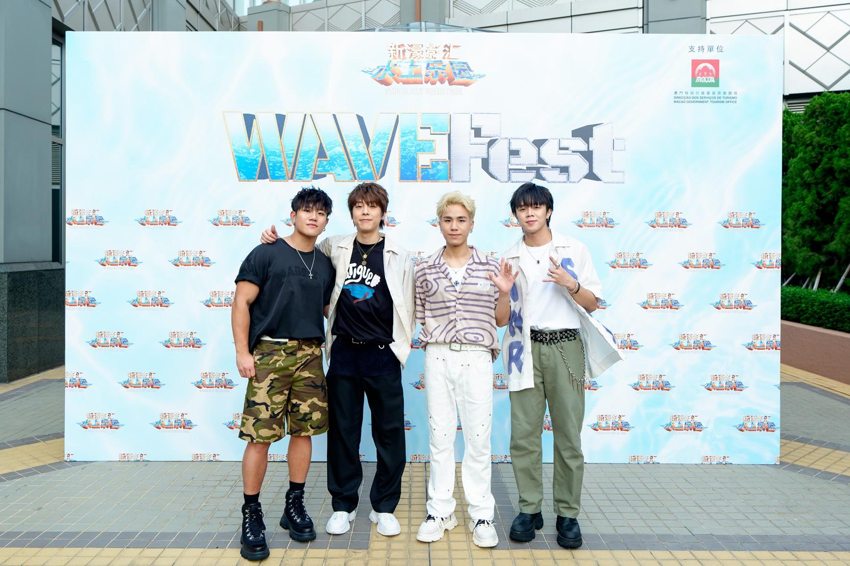 樂隊ROVER參與戶外水上音樂節WAVEFest演出。