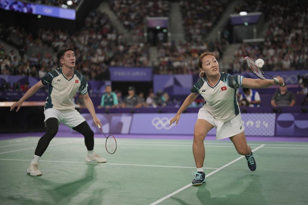 巴黎奧運|謝影雪親證奧運前甩骹︰我想多謝我自己 以後會更愛錫自己了 。(美聯社)