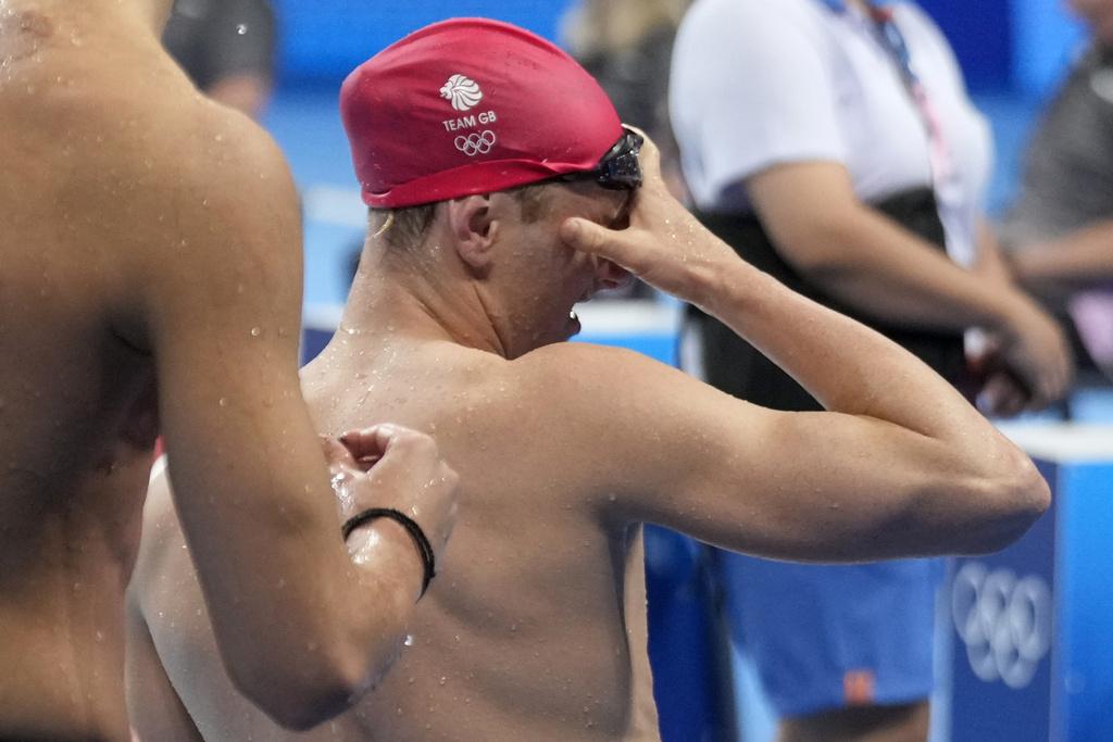 格連賓克被取消資格後表現激動。(美聯社)